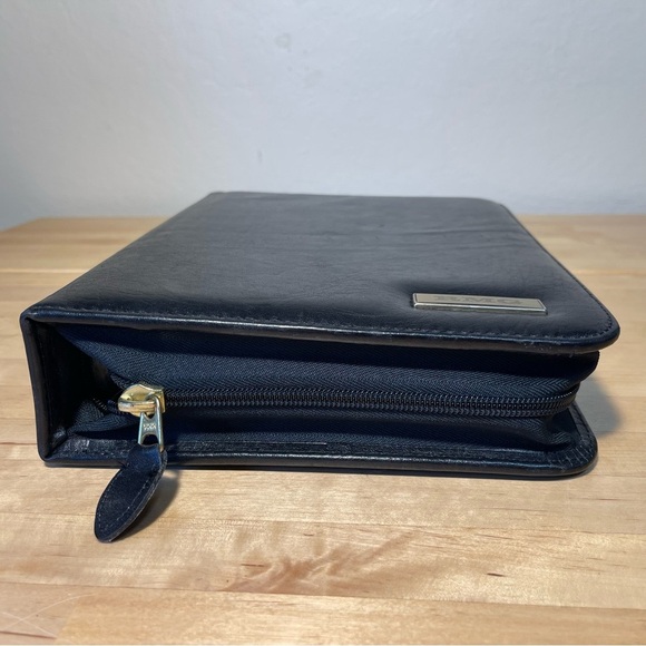 Vintage Zip around Binder Genuine cowhide made in the USA - Picture 2 of 13